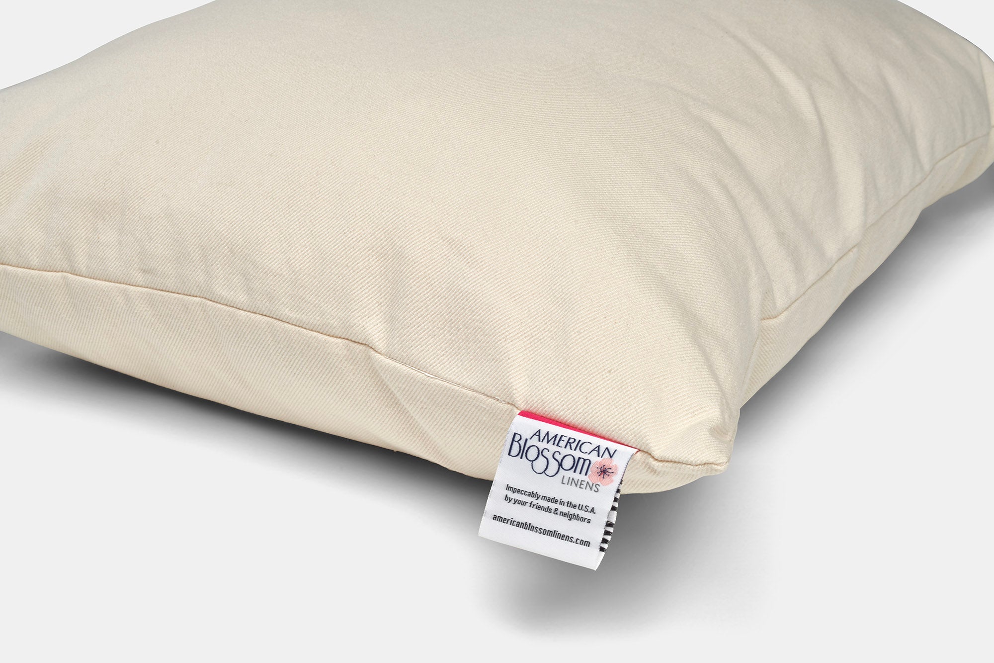 American Made Wool Filled Pillow ? Organic Cotton, Adjustable Firmness - Image 11