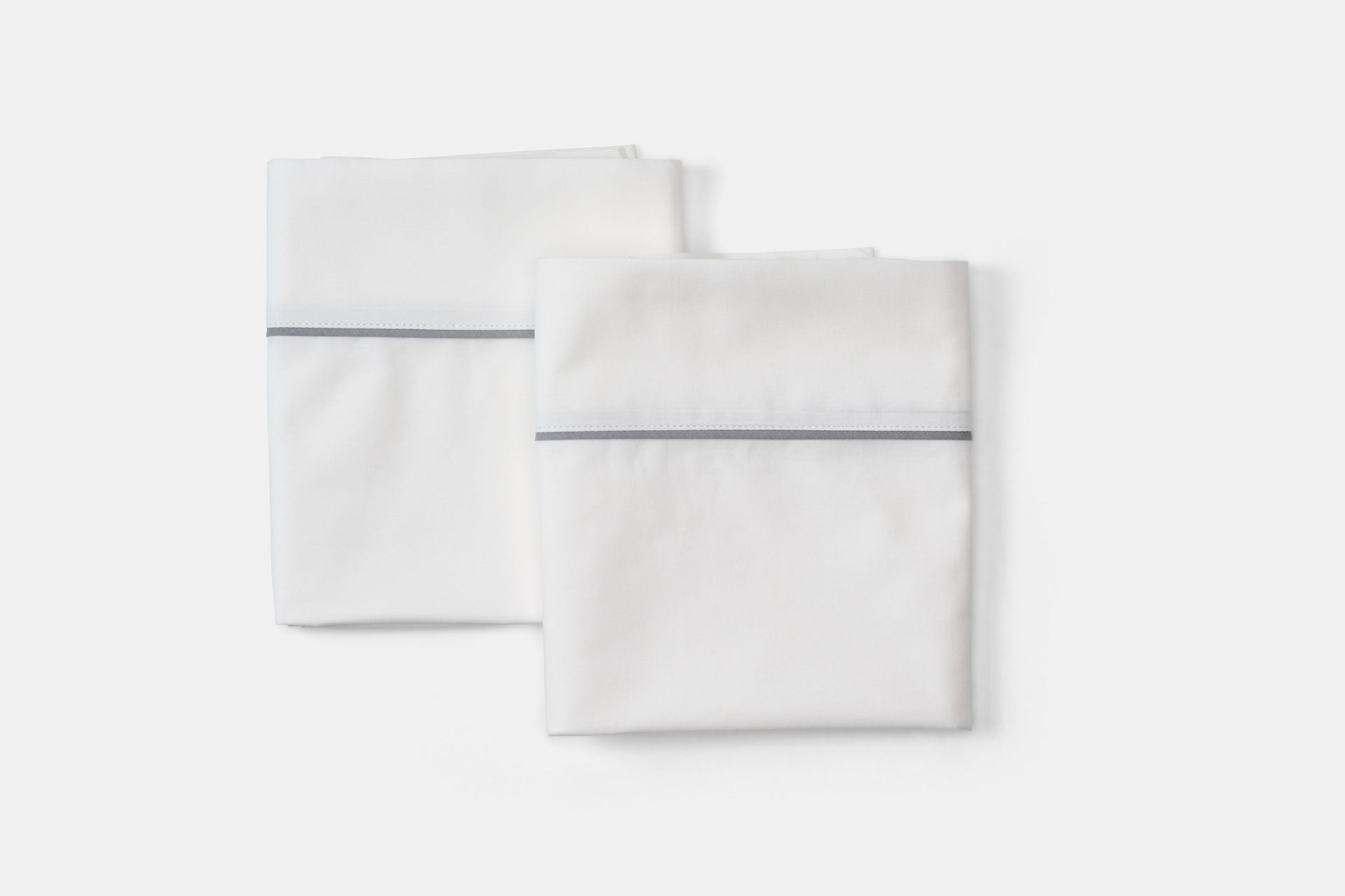 Cotton Bed Pillowcases with Piping, 100 Percent USA Cotton, American Made - Image 7